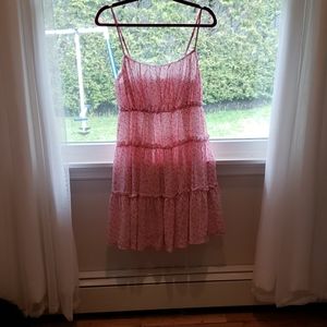 Beautiful pink flowery dress